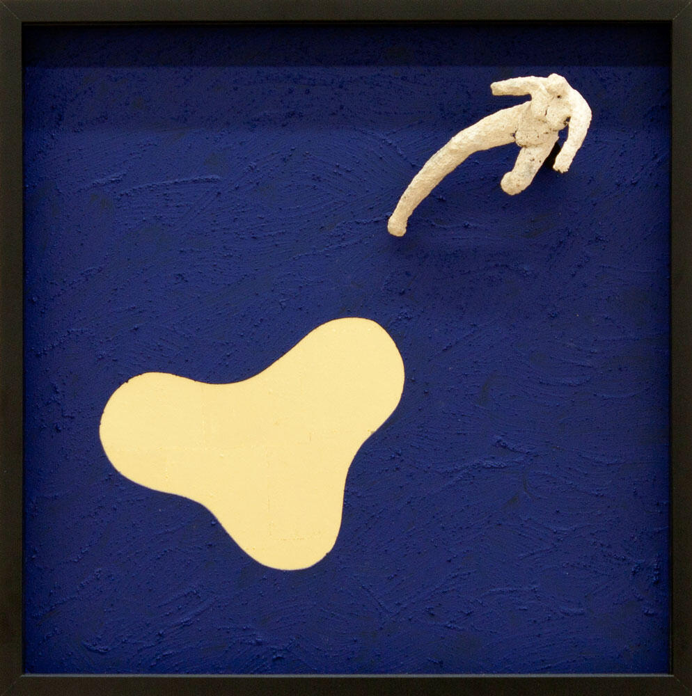 Pond, 2012. Copper with silver, gold leaf.