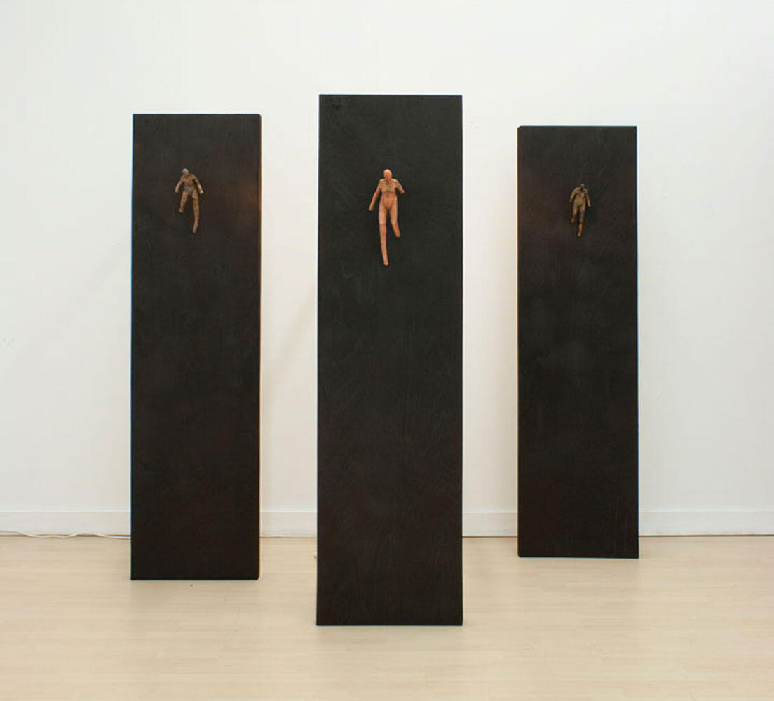 Torso I-III, 2012. Copper.